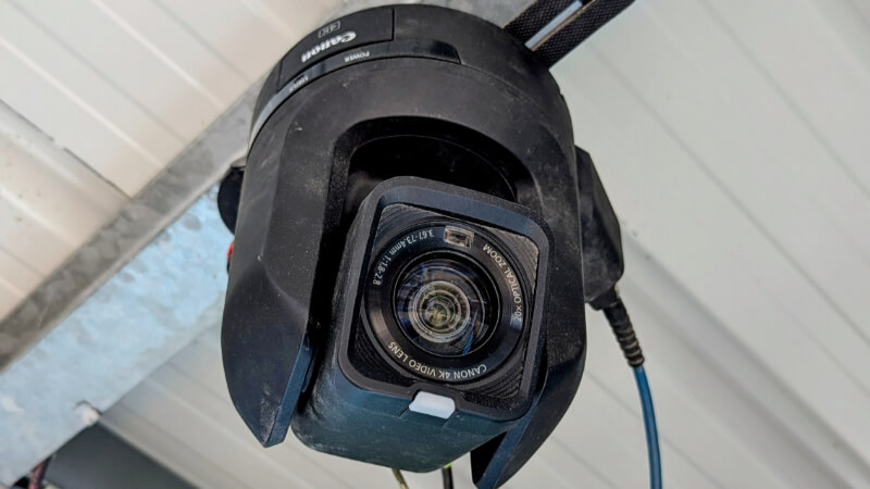 Canon CR-N500 pilotée à distance